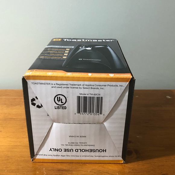 Toastmaster Electric Can Opener New In Box - Picture 3 of 3